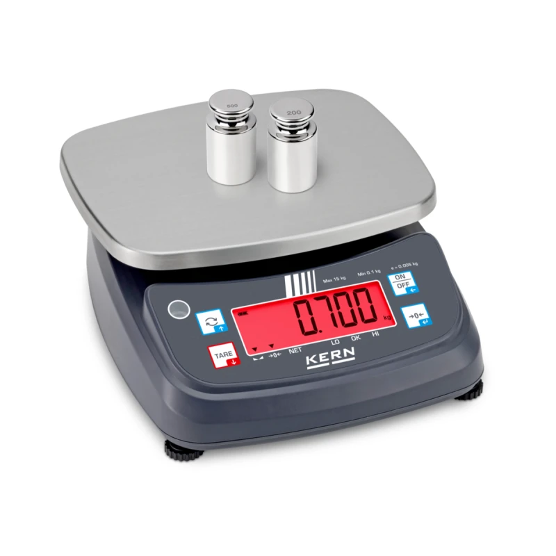 Balança de Mesa KERN FPB - IP68/IP69K – Precisão Industrial até 30 kg | SLINFIT