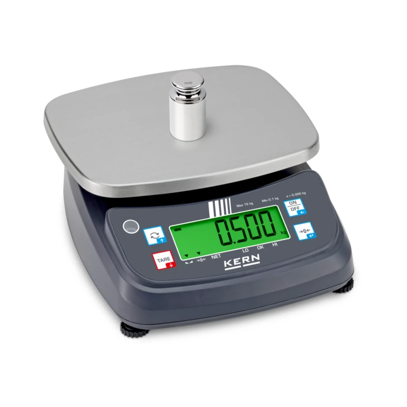 Balança de Mesa KERN FPB - IP68/IP69K – Precisão Industrial até 30 kg | SLINFIT