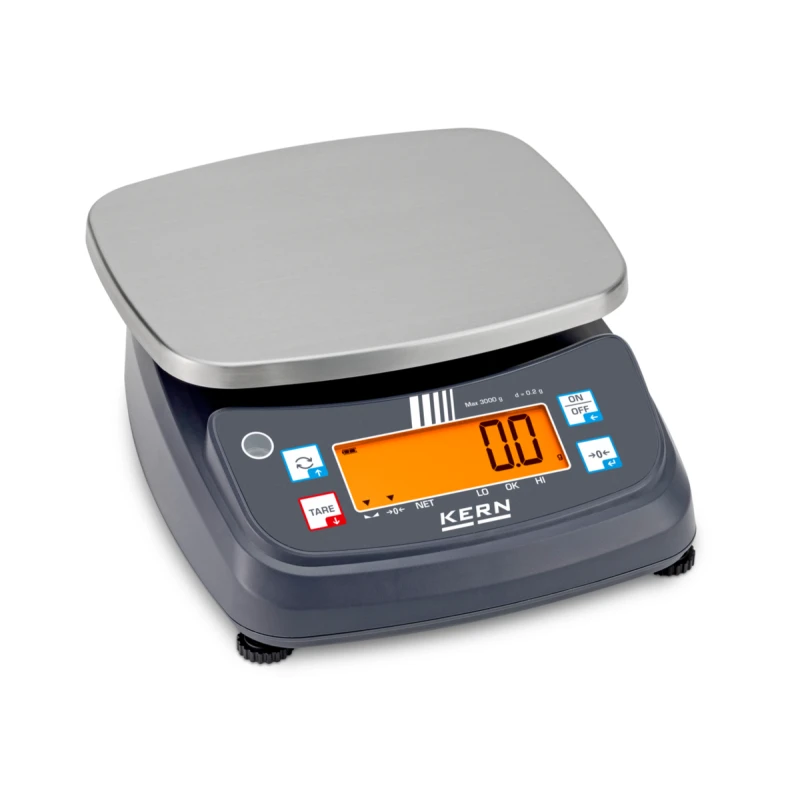 Balança de Mesa KERN FPB - IP68/IP69K – Precisão Industrial até 30 kg | SLINFIT
