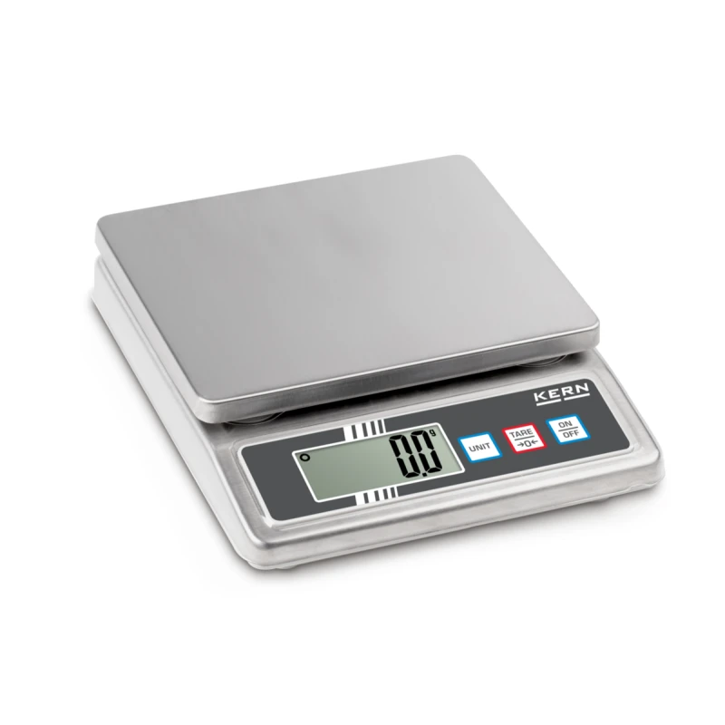 Balança alimentar KERN FOB-NS – Aço Inox, IP65, Portátil | SLINFIT