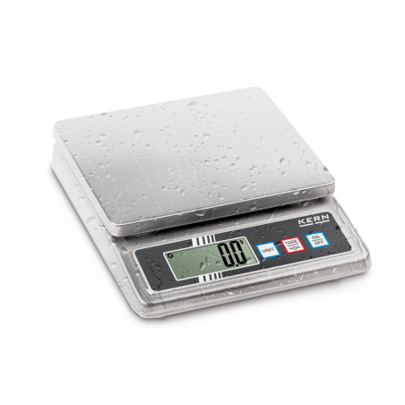 Balança alimentar KERN FOB-NS – Aço Inox, IP65, Portátil | SLINFIT