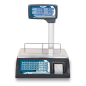 Balança comercial com ticket RTN - Baxtran | Com verificação Metrológica CE-M, alcance 6kg, 15kg ou 30kg