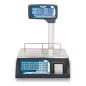 Balança comercial com ticket RTN - Baxtran | Com verificação Metrológica CE-M, alcance 6kg, 15kg ou 30kg