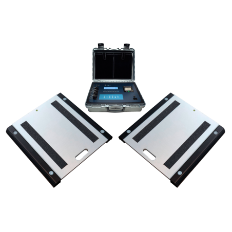Balança Portátil Pesagem de Veículos PMR/GI620 – Giropes | Plataformas Duplas, Impressora Integrada e Verificação Metrológica