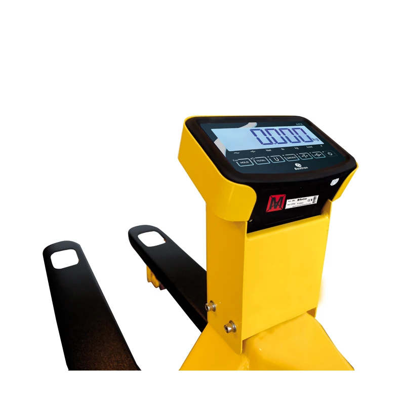 Porta paletes com balança ARX LCD - Baxtran | Alcance 2000 kg