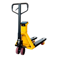 Porta paletes com balança ARX LCD - Baxtran | Alcance 2000 kg