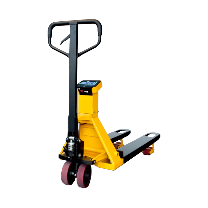 Porta paletes com balança ARX LCD - Baxtran | Alcance 2000 kg