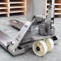 Porta paletes com balança TP410 WIDE INOX - Baxtran | Alcance 2000 kg