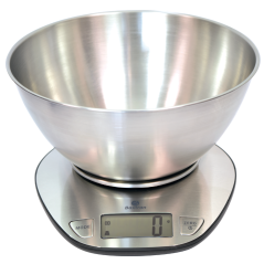 Balança Cozinha STEEL KS - Baxtran | Alcance 5 kg