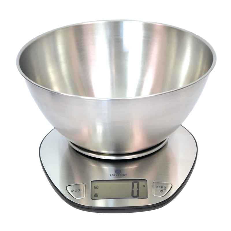 Balança Cozinha STEEL KS - Baxtran | Alcance 5 kg