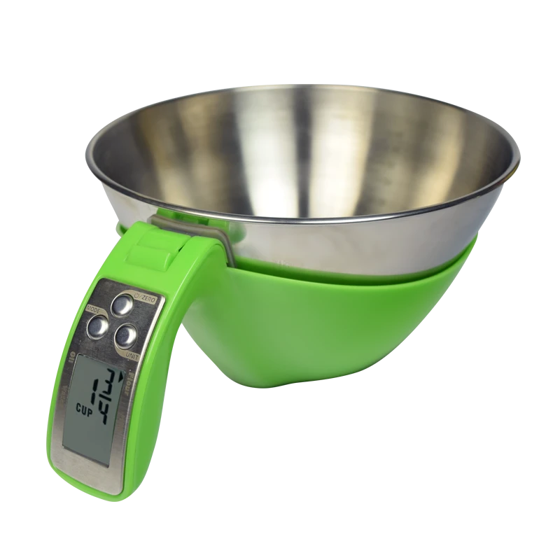 Balança Cozinha GREEN KS - Baxtran | Alcance 5 kg
