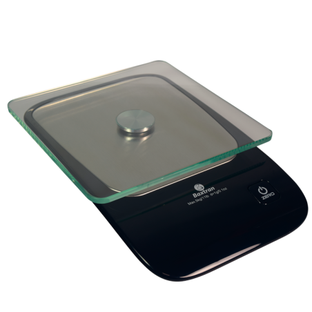 Balança Cozinha GLASS KS - Baxtran | Alcance 5 kg