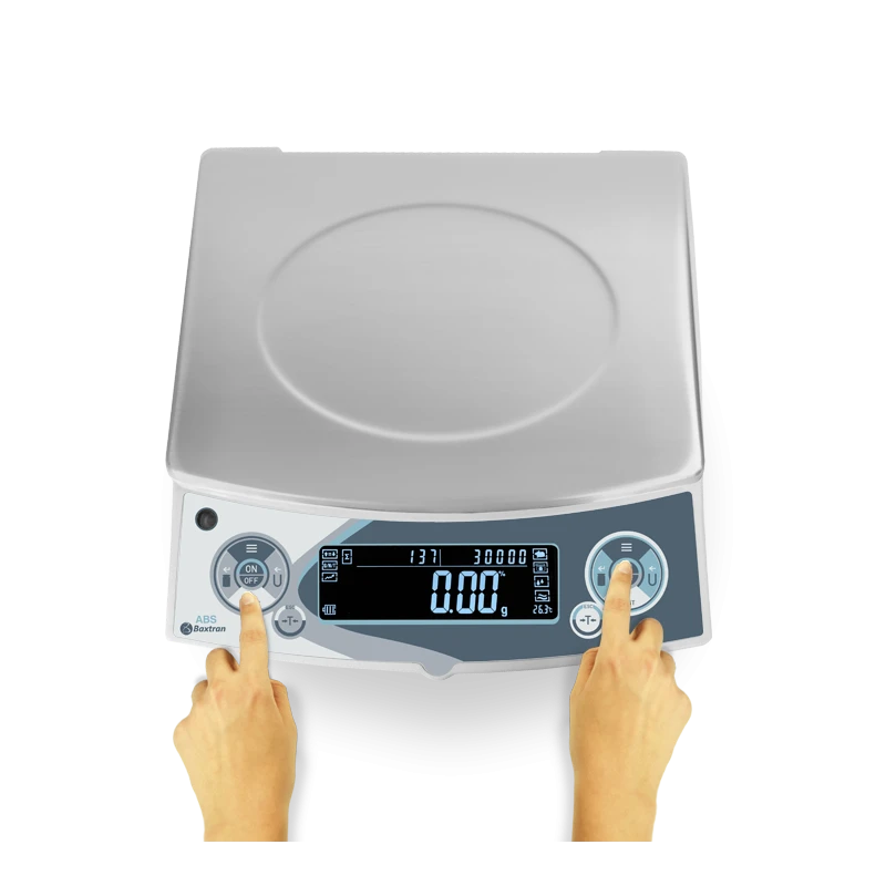 Balança de Precisão Baxtran ABS – Mesa, 6 kg ou 30 kg, Alta Fiabilidade