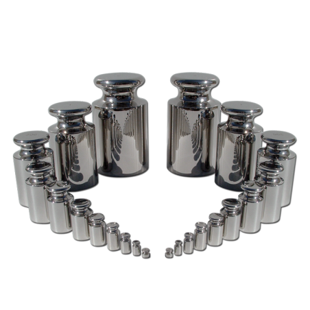 Pesos Classe F1 INOX - Baxtran