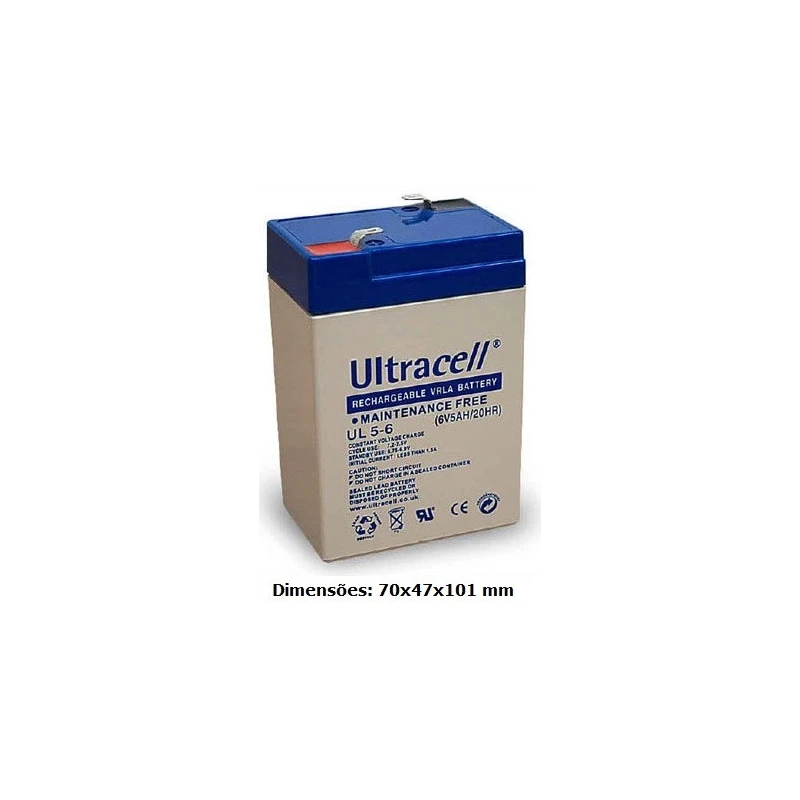 Bateria 6V / 4.5 Ah