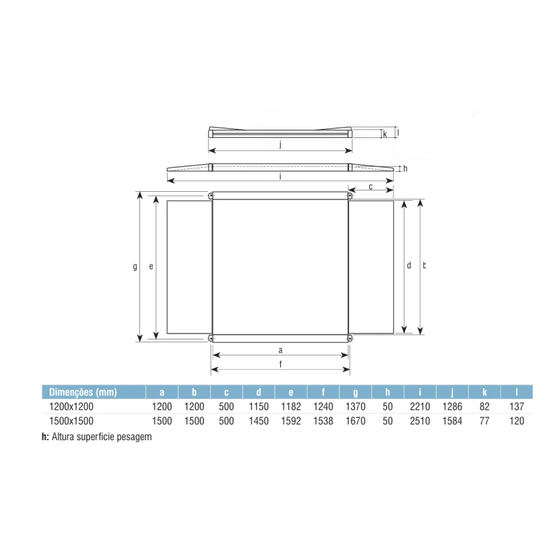Balança Extra Plana BVL/BR16 - BAXTRAN